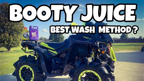 booty juice mud cleaner|best way to wash booty juice.